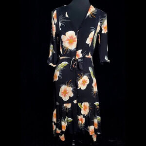 Volcom Not Over IT Floral Duster Dress
